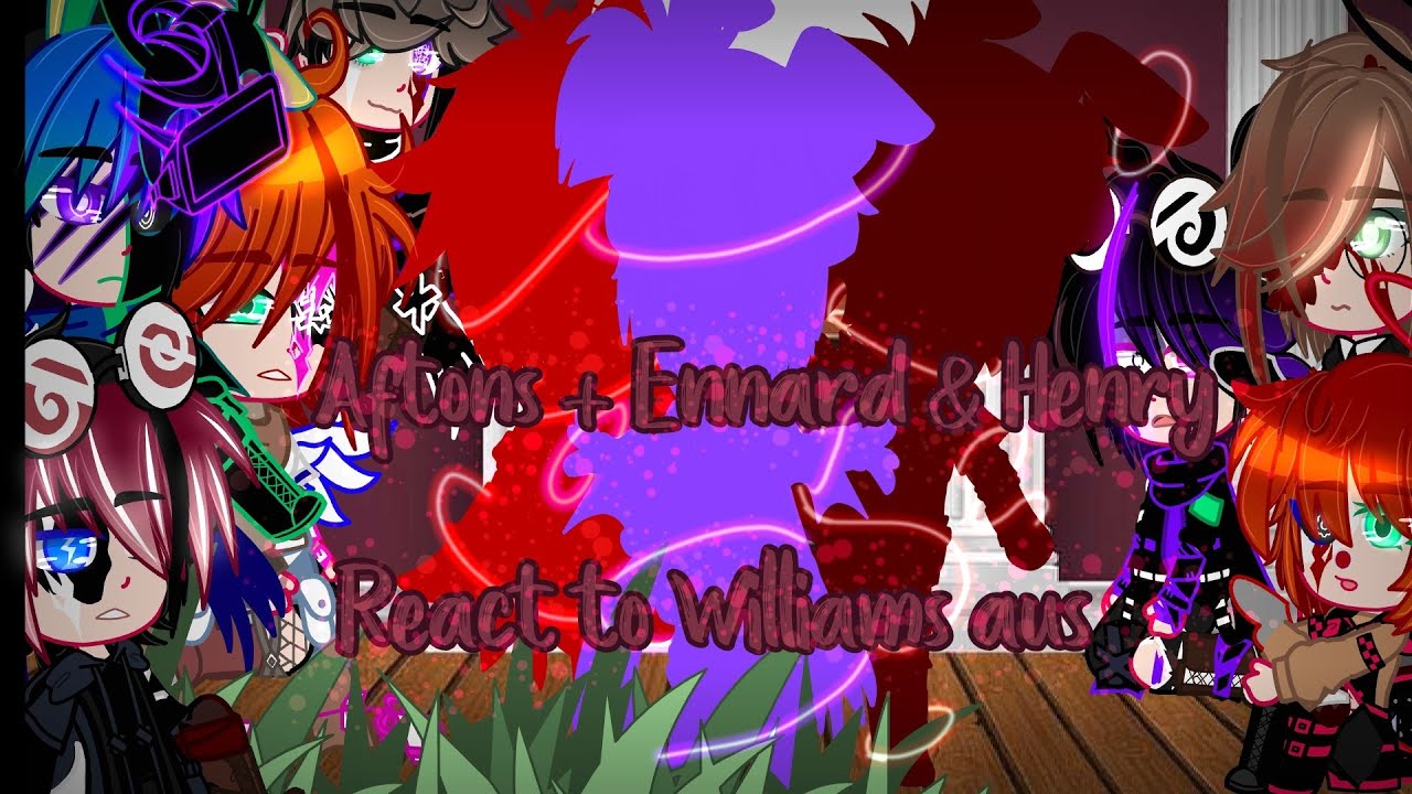 •Afton Family reacts to• | William Afton au's | CREDIT OF MUSIC IN DESCRIPTION |