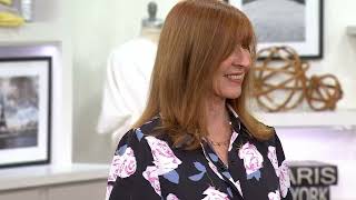 Vestido camisa em camadas Nicole by Nicole Miller na QVC