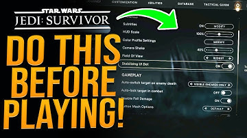 Star Wars Jedi: Survivor - Best Settings For Gameplay & Graphics - DO THIS BEFORE PLAYING