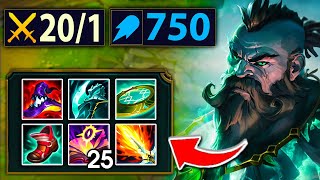 *1 Button Nukes* The most unstoppable AP Gangplank build in League