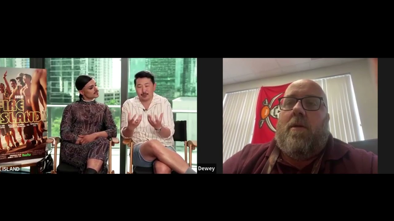 'Fire Island' director Andrew Ahn and star Tomas Matos