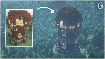 Minecraft Timelapse PILLAGER OUTPOST transformation | GGNICE