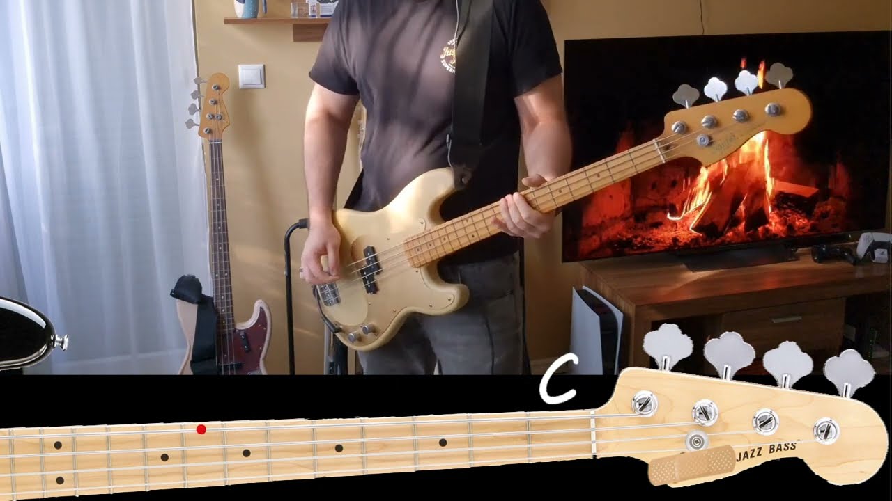 Haku. - Jiyuu no short Bass cover | ハク。 自由のショート