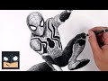 How to draw spider man  youtube studio sketch tutorial