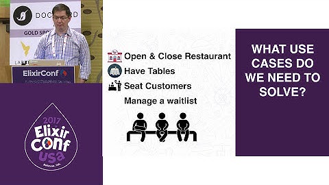 ElixirConf 2017 - Managing Tables With Elixir and OTP - Robert Beene