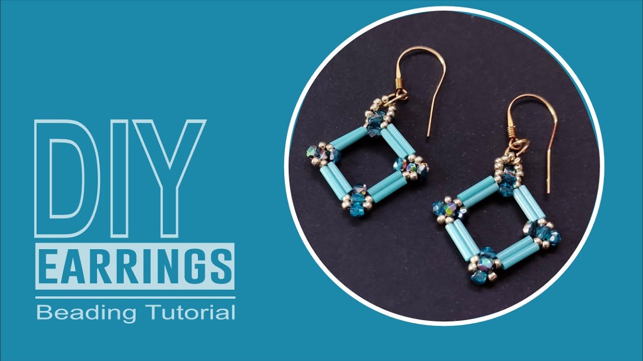 AMAZING! Stunning Earrings DIY in 15 minutes – How to Make Jewelry for ...