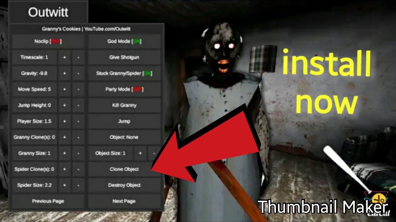 HOW TO DOWNLOAD GRANNY 3 Outwitt mod menu 
