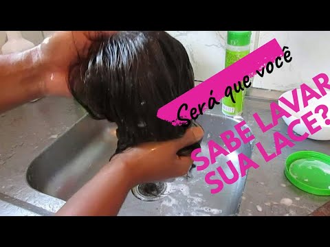 Como lavar e hidratar sua peruca full lace ou front lace de forma correta -Luciana Machado