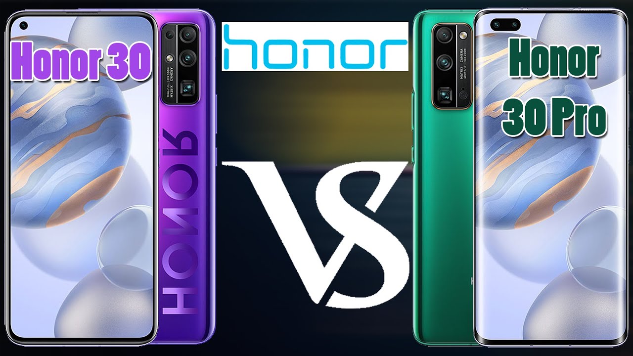 Honor 30 сравнения