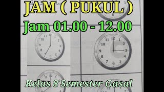 Jam 01.00 - 12.00 الساعة  Tentang JAM / PUKUL