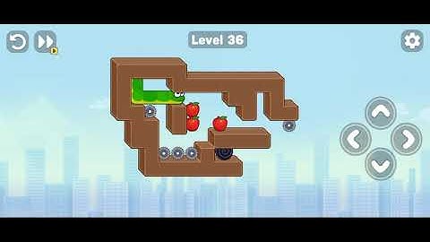 Snake Puzzle Slither to Eat Level 36 | snake puzzle level 36