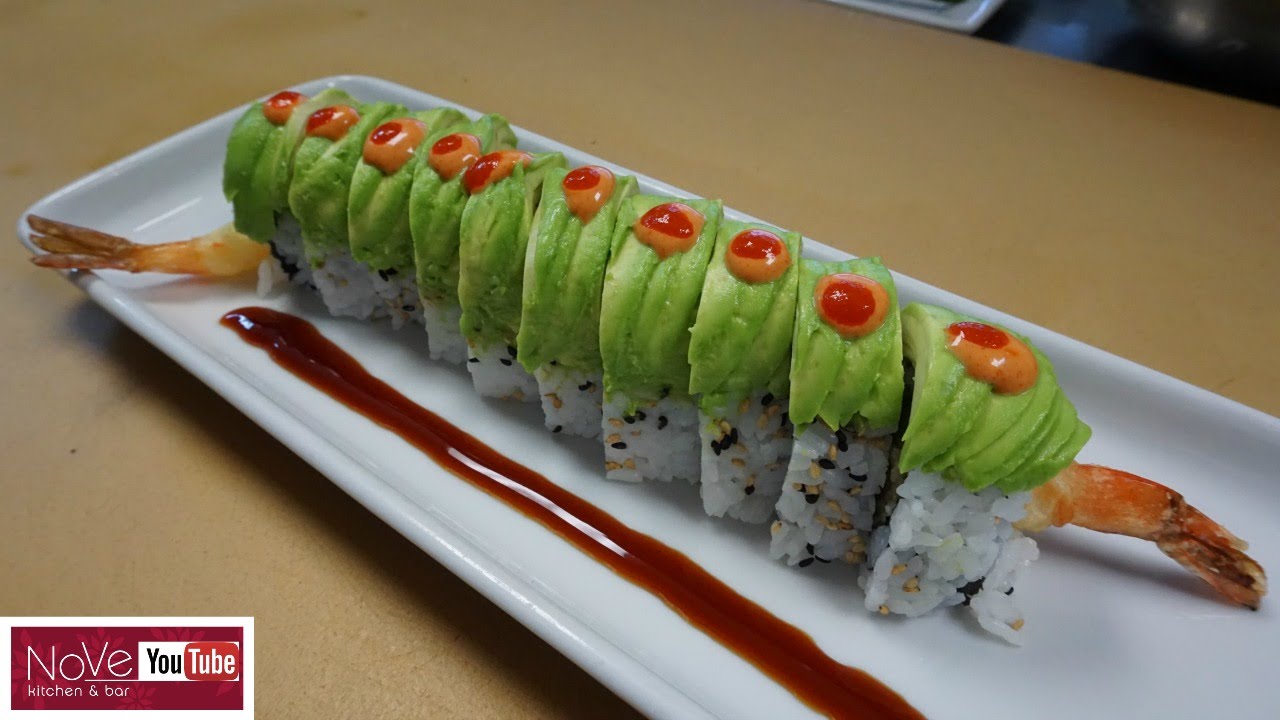 How to Make a Dragon Roll– SushiSushi