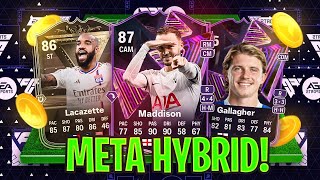OVERPOWERED BEST POSSIBLE CHEAP 50K/100K/200K COIN META HYBRID (FC 24 SQUAD BUILDER)