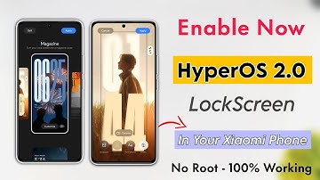 LOCKSCREEN REVOLUTION! HyperOS 2.0: Enable Now | HyperOS 2.0 Lockscreen: How to Enable and Customize