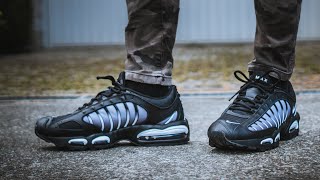 air max tailwind on feet