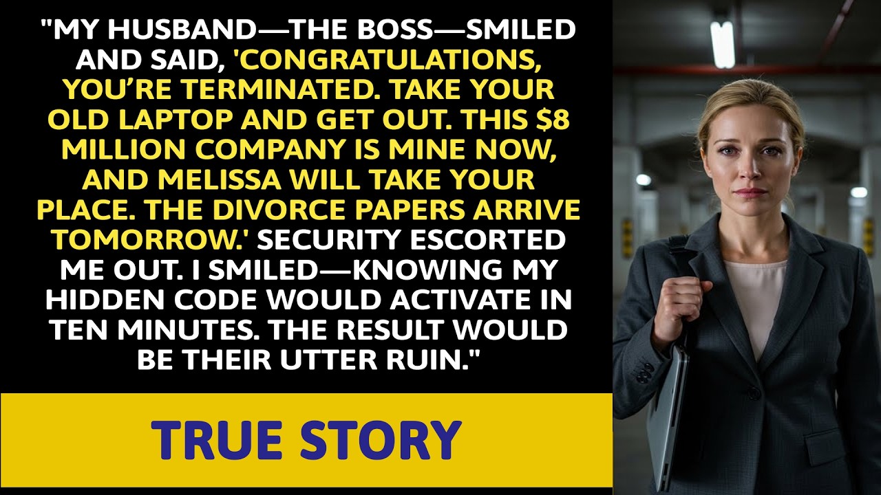 My CEO Husband Fired Me for His Mistress, But My Secret Code Destroyed His $8 Million Dollars Empire