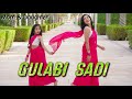 Gulabi Sadi Sanju Rathod Nivi And Ishanvi Laasya Dance Cover Gulabi Sadi Sanju Rathod Nivi And Ishanvi Laasya Dance Cover