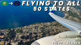[4K] – Full Flight – Alaska Airlines – Boeing 737-990/ER – SEA-ANC – N434AS – AS99 – FSC 46