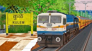 07341 Kulem - Vasco Da Gama SPL Train | RAIL | TRAIN SIMULATOR | TRAIN GAME | RAILROAD | NTG GAMING