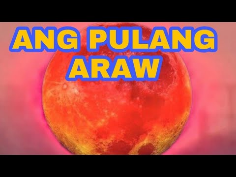 Video: Paano Gumuhit Ng Paglubog Ng Araw