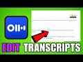 How To Edit Transcripts In Otter Ai (2026) (Quick And Easy Guide)