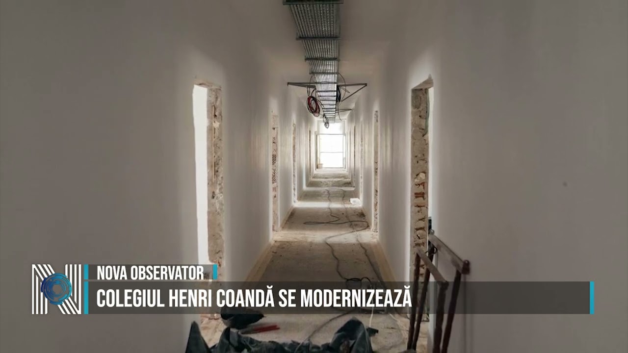 Colegiul Henri Coandă se modernizează