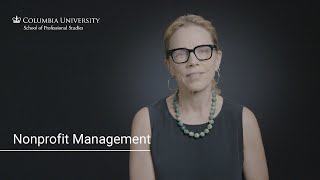 The Columbia University M.s. In Nonprofit Management