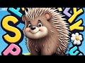 Prickly porcupine🦔#animation#cartoon#kidrhyme#kidseducation#porcupine#kidsvideo#funny#animal#kidsong