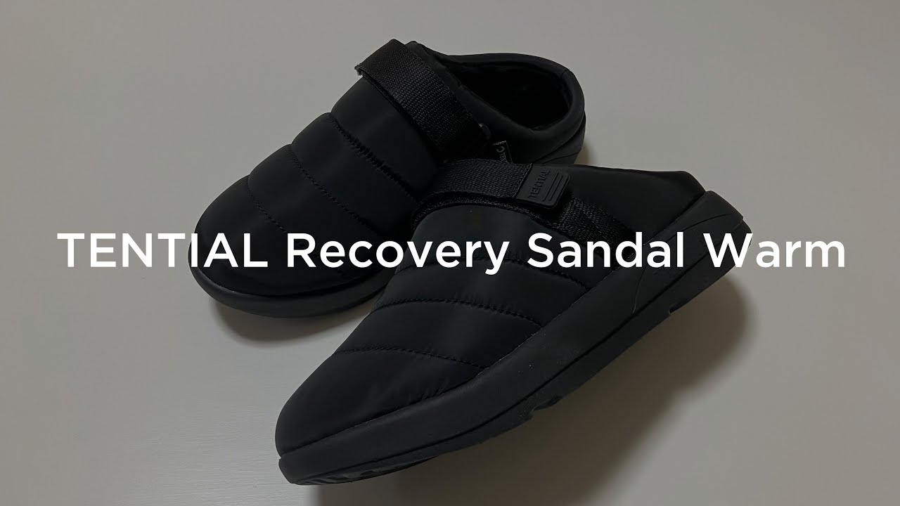 TENTIAL Recovery Sandal Warm（テンシャル リカバリー サンダル
