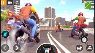 City Motorbike Racing - Android Gameplay FHD screenshot 5