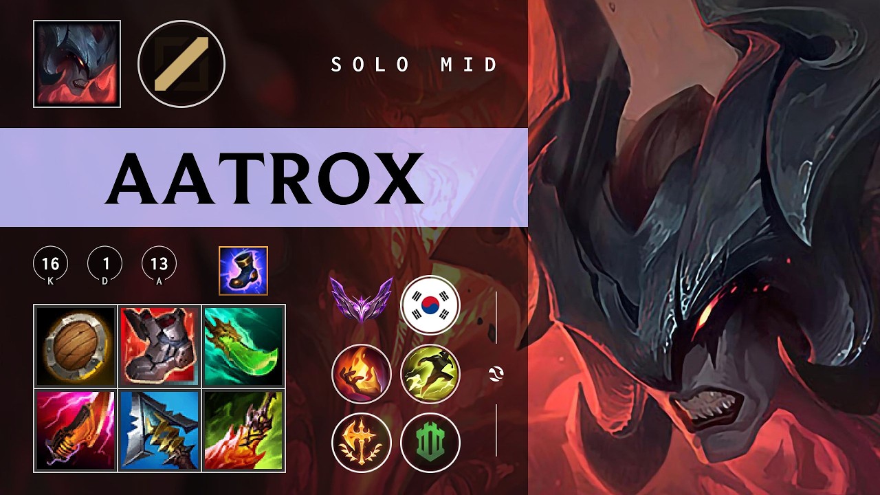 Aatrox Mid vs Irelia - KR Master Patch 26.04