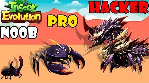 NOOB vs PRO vs HACKER - Insect Evolution Part 541 | Satisfying Games (Android,iOS)