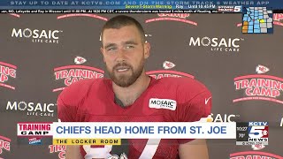 Chiefs head home from St. Joseph