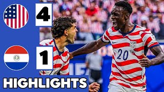 🚨Usa Vs Paraguay (4 - 1) Extended Highlights Fifa World Cup 2026.