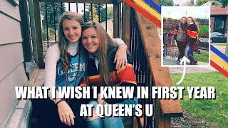 Queen's University First Year Advice | Q&A