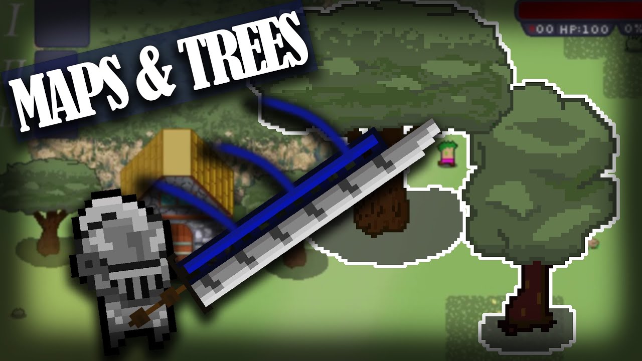 New Maps & Trees - Unity Indie Game DevLog [Chosen One] - YouTube