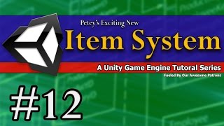 Unity 5 RPG Series – 012 Item System