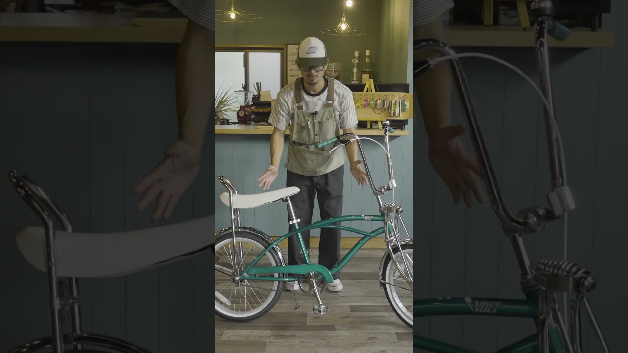 目立つアメリカンバイク☆カスタム☆自転車☆ビーチバイク