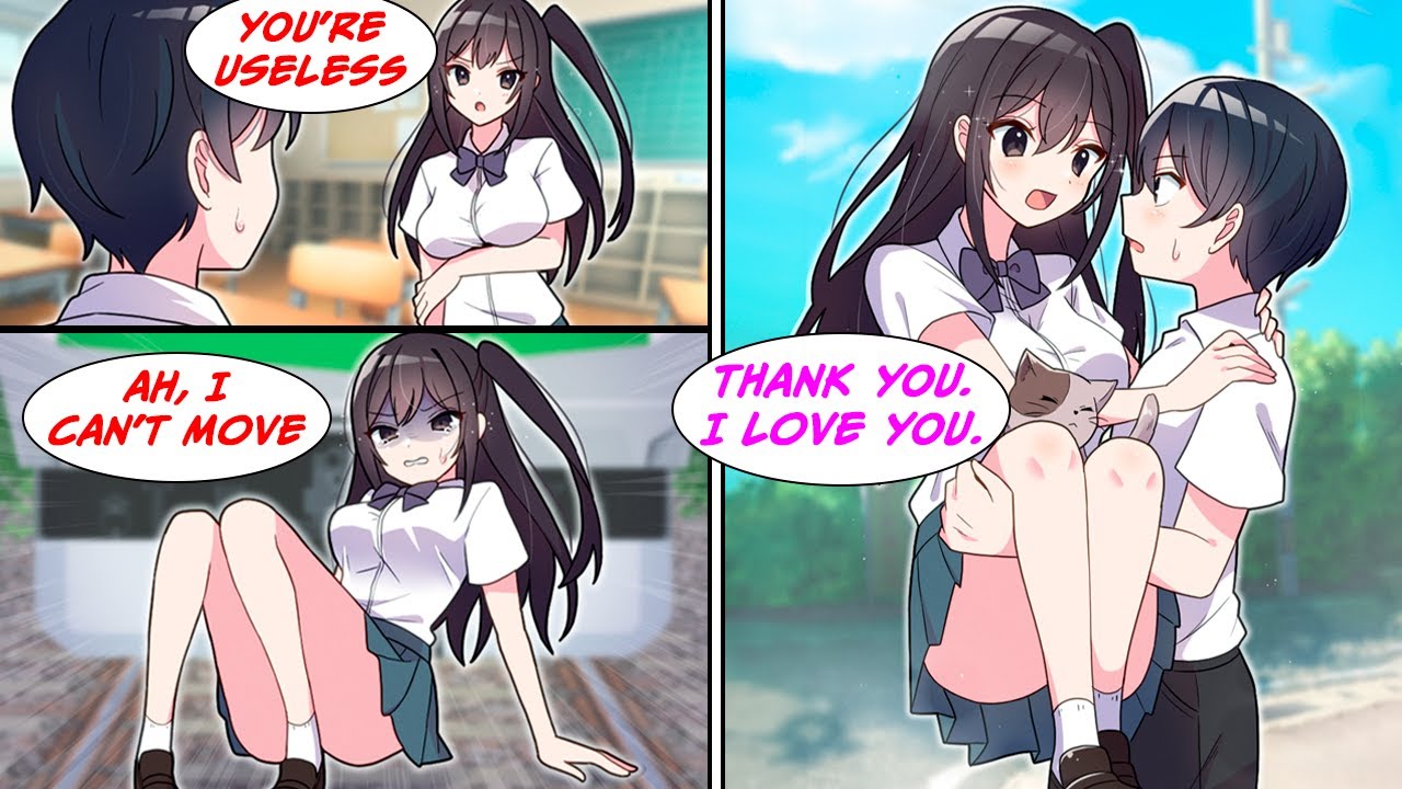 [Manga Dub] I saved the girl that hates me and we became closer... [RomCom]