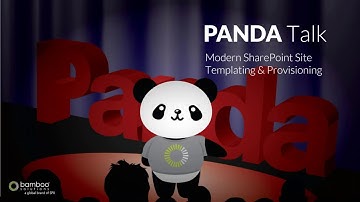 Panda Talk SharePoint Online Site Templating with Site Designs and Site Scripts