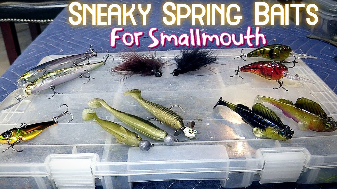 BEST SPRING BAITS For Pre-spawn Smallmouth Bass (+fish catches