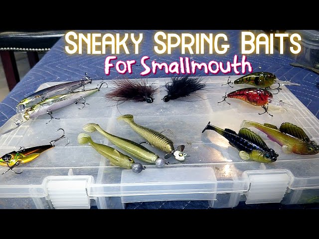 BEST SPRING BAITS For Pre-spawn Smallmouth Bass (+fish catches) 