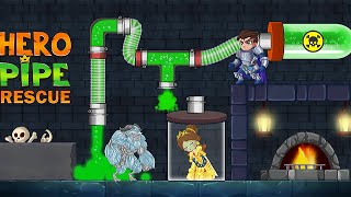 Hero Pipe Rescue Game - GamePlay Walkthrough screenshot 2