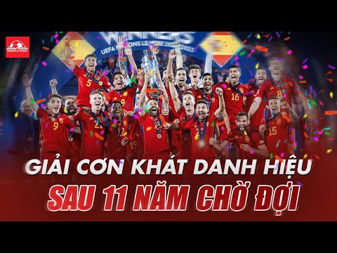 CÚ PANENKA NGẠO NGHỄ GIÚP TÂY BAN NHA GIẢI CƠN KHÁT DANH HIỆU SAU 11 NĂM CHỜ ĐỢI