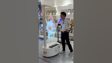 Transparent navigator display for exhibition and showroom #oled #transparentoled