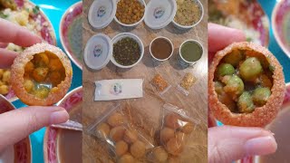 Indian Pani Puri ،الباني بوري الهندي طريقة عمل البانب بوري الهندي، أكلات شعبية هندية، مطبخ هندي