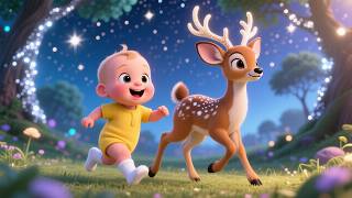 Baby’s Sparkly Deer Jump 🦌✨👶 | Fun Deer Song for Kids | Toddler & Preschool Animal Adventure screenshot 4
