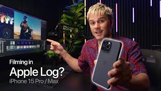 SECRETS REVEALED: The Truth Behind Shooting in Apple Log on the iPhone 15 Pro + FREE LUTS