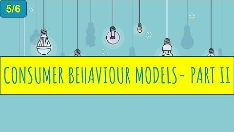 Consumer Behaviour Models | Understanding Consumer Behaviour | Part 2 | Marketing Strategies