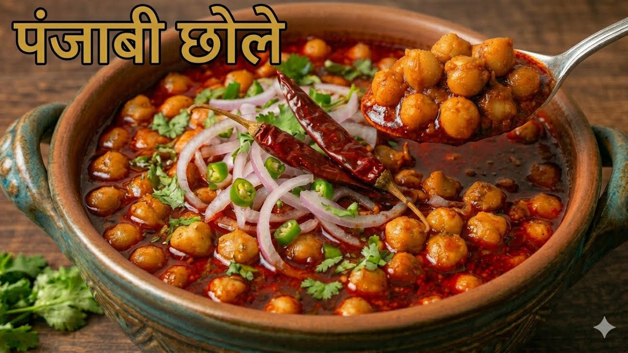 एकदम चटपटे स्वादिष्ट छोले मसाला बनाने की सबसे आसान विधि । Punjabi Chole Masala Recipe । chole recipe